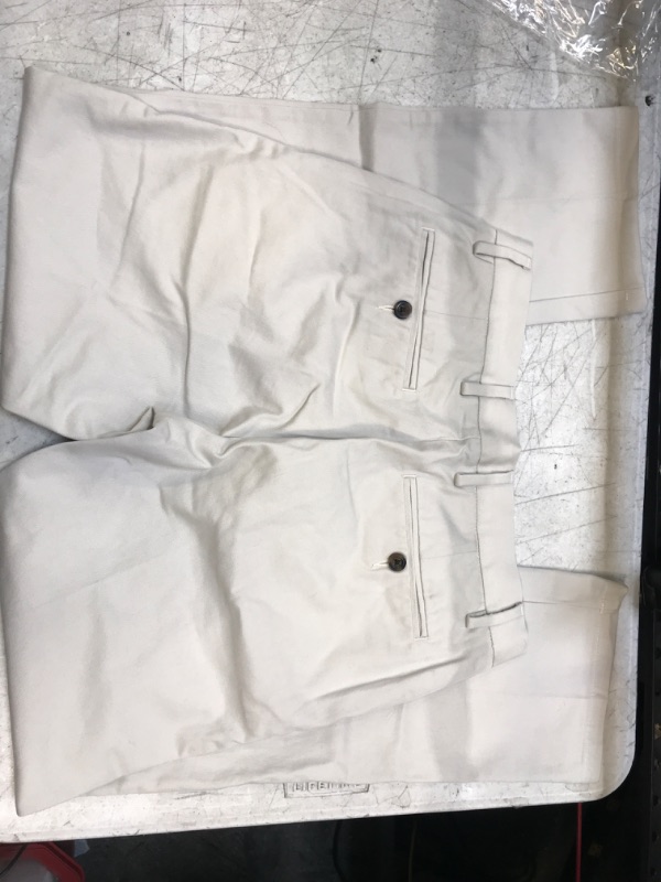 Photo 1 of AMAZON ESSENTIALS WHITE PANTS 
