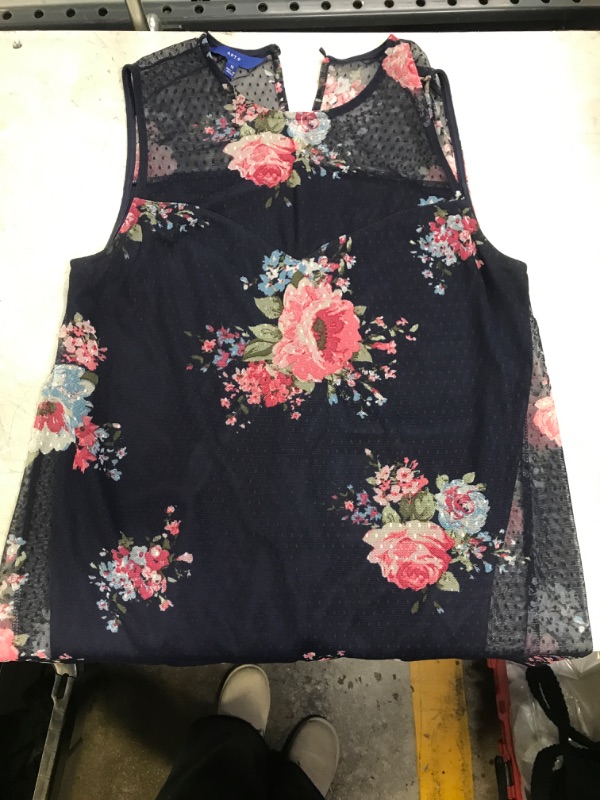 Photo 1 of APT9 FLORAL BLOUSE SIZE M 