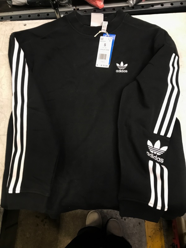 Photo 2 of Adidas Originals Lock up Trefoil Crew Sweatshirt SIZE SM 
