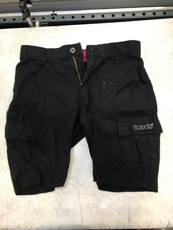 Photo 1 of LEVIS KIDS BLACK SHORTS SIZE 14 REGULAR 