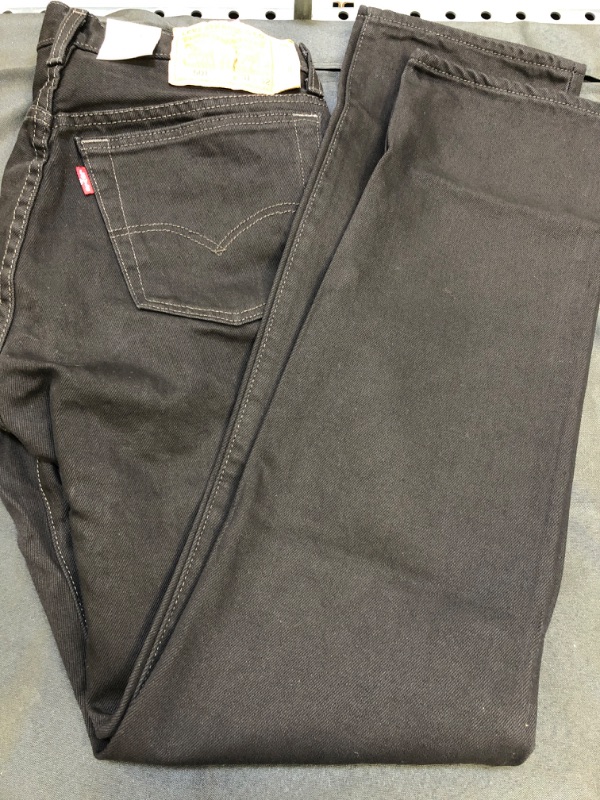 Photo 2 of Levi's Men's 501 Original Fit Jeans Regular 31W x 32L Black