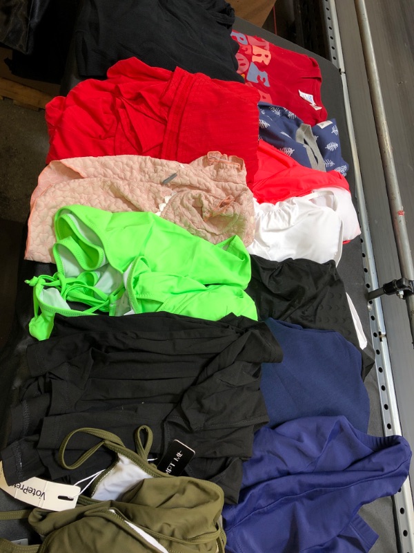 Photo 1 of MSC LOT OF NEW/USED CLOTHINGS VARIOUS SIZES