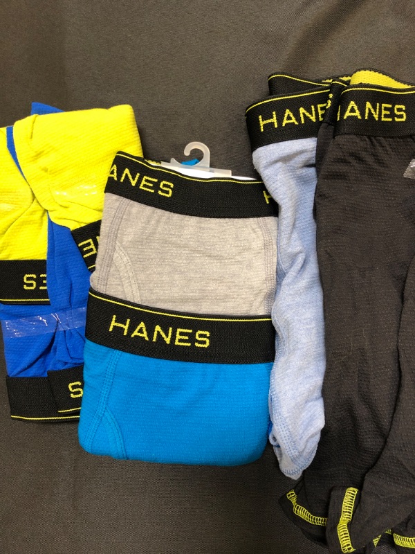 Photo 1 of BOYS 6 PACK LARGE HANES BOXERS 