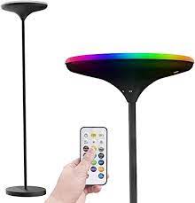 Photo 1 of Lightdot 24W LED torchiere floor lamp color changing RGB