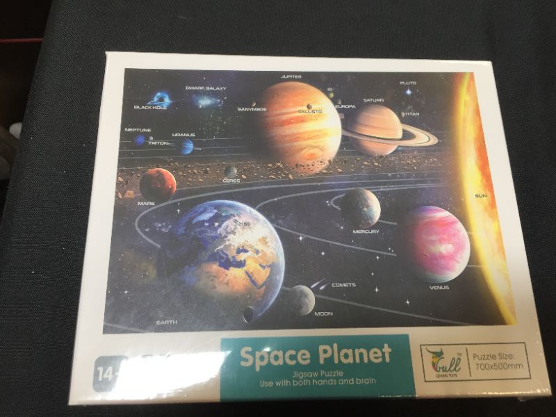 Photo 2 of Jigsaw Puzzles for Adults 1000 Piece Puzzle for Adults 1000 Pieces Puzzle 1000 Pieces – Planets in Space Jigsaw Puzzle Challenging and Family Fun Indoor Game Toys
