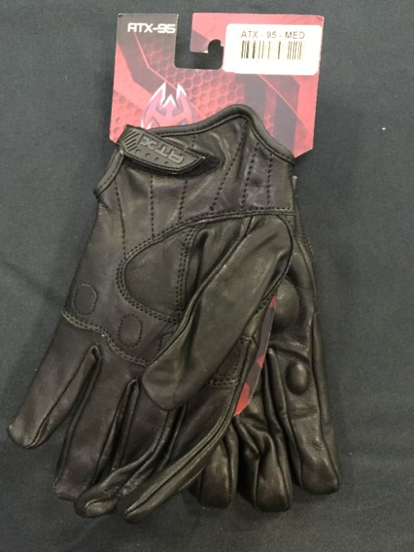 Photo 3 of ATX95 All-Leather Gloves color black size medium 