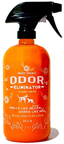 Photo 1 of ANGRY ORANGE Pet Odor Eliminator for Strong Odor - Citrus Deodorizer for Dog or Cat Urine Smells on Carpet, Furniture & Floors - Puppy Supplies