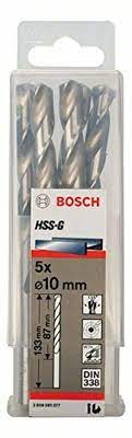 Photo 1 of BOSCH METAL DRILL HSS-G, DIN 338 METAL DRILL 10,1 X 87 X 133 MM (5 ST.) - BOSCH