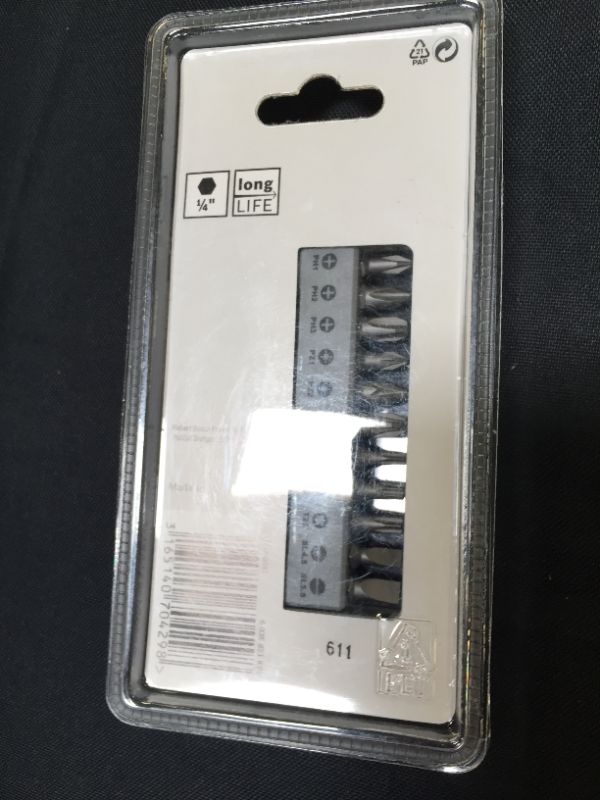 Photo 2 of Bosch 2608522130 Screwdriver Bit Set Includes Bit Holder 11-piece