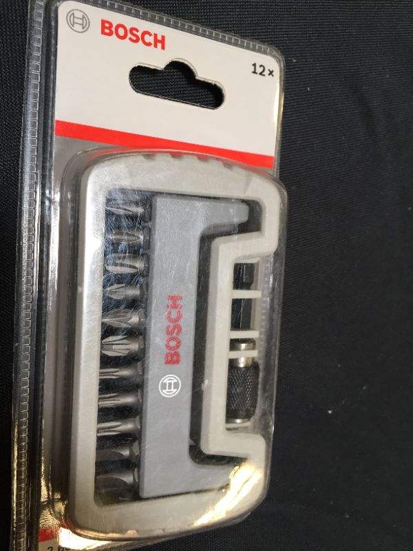 Photo 1 of Bosch 2608522130 Screwdriver Bit Set Includes Bit Holder 11-piece