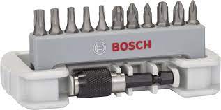 Photo 1 of Bosch 2608522130 Screwdriver Bit Set Includes Bit Holder 11-piece