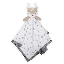 Photo 1 of Just Born Boys Girls Oversized Deer Baby Security Blanket Lovey Stars 25 x 25