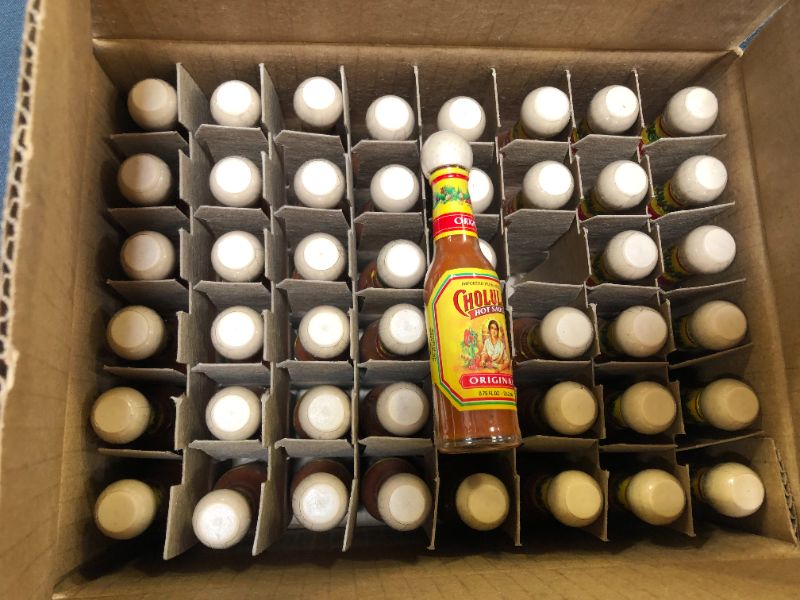 Photo 4 of Cholula Original Hot Sauce 0.75 fl oz Multipack, 48 count--June 2022 best by 
