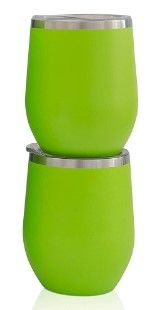 Photo 1 of 2 Pack 12 Oz Insulated Wine Tumbler Tumblers