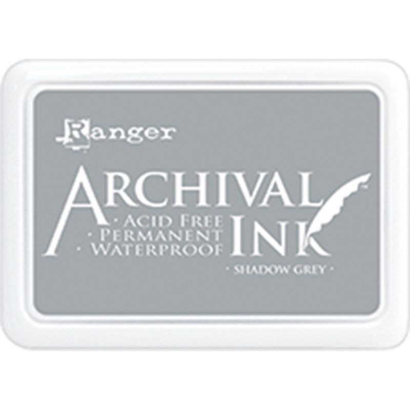 Photo 1 of 3 pack Ranger Archival Ink Pad #0-Shadow Grey

