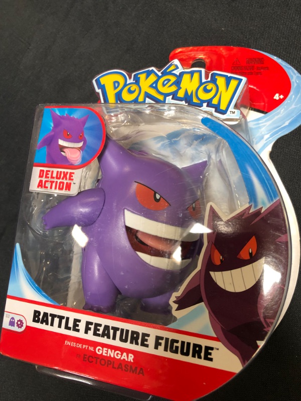 Photo 1 of Pokemon 4.5" Battle Feature Figure - Gengar
