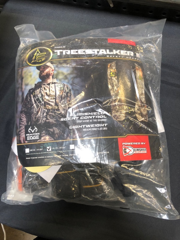 Photo 2 of 1201029 Treestalker Harness Elimishield Realtree - Large & Extra Large brand new factory sealed
