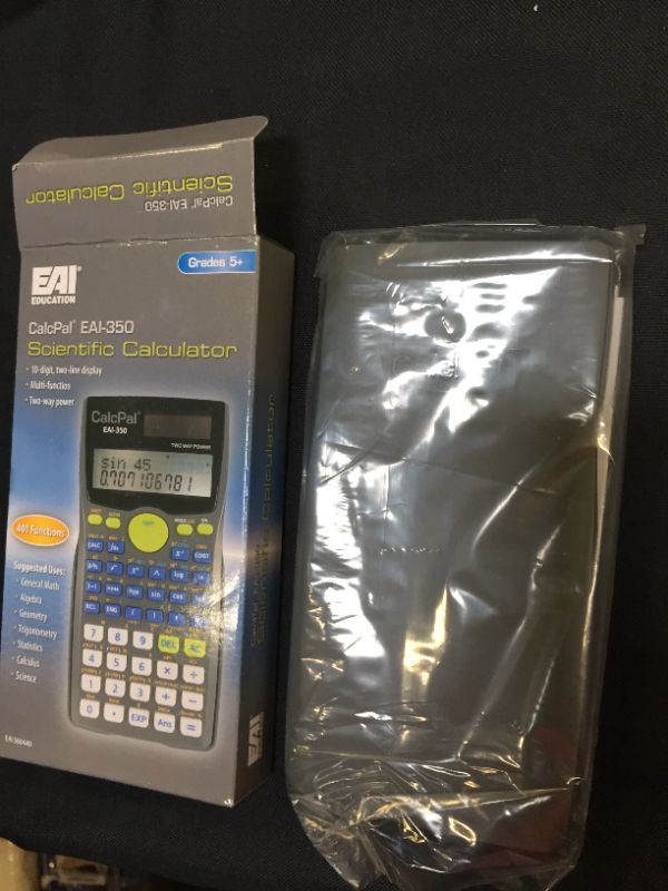 Photo 3 of Eai Education Calcpal Eai-350 Scientific Calculator