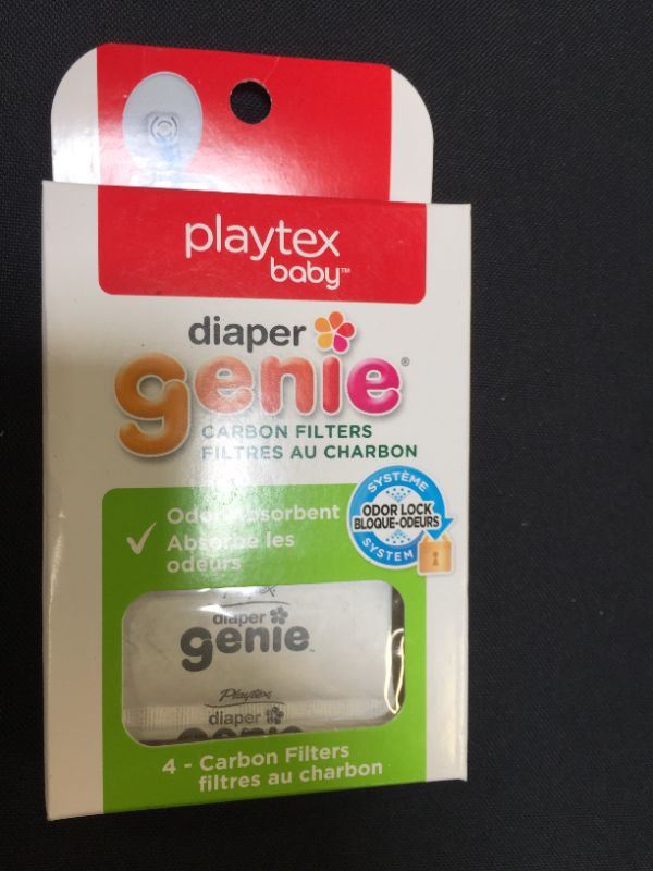 Photo 3 of Playtex Diaper Genie Carbon Filter, Ideal for Use with Diaper Genie Complete, Odor Eliminator, 3 pack 