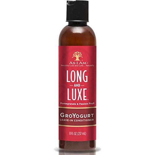 Photo 1 of As I Am Long & Luxe Pomegranate & Passion Fruit GroYogurt Leave in Conditioner

