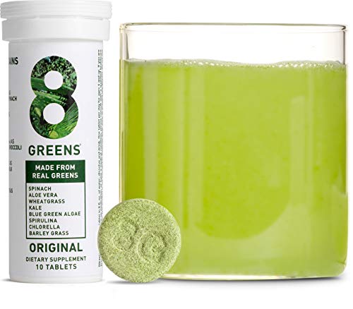 Photo 1 of 8Greens Immunity and Energy Effervescent Tablets - Packed with 8 Powerful Super Greens

