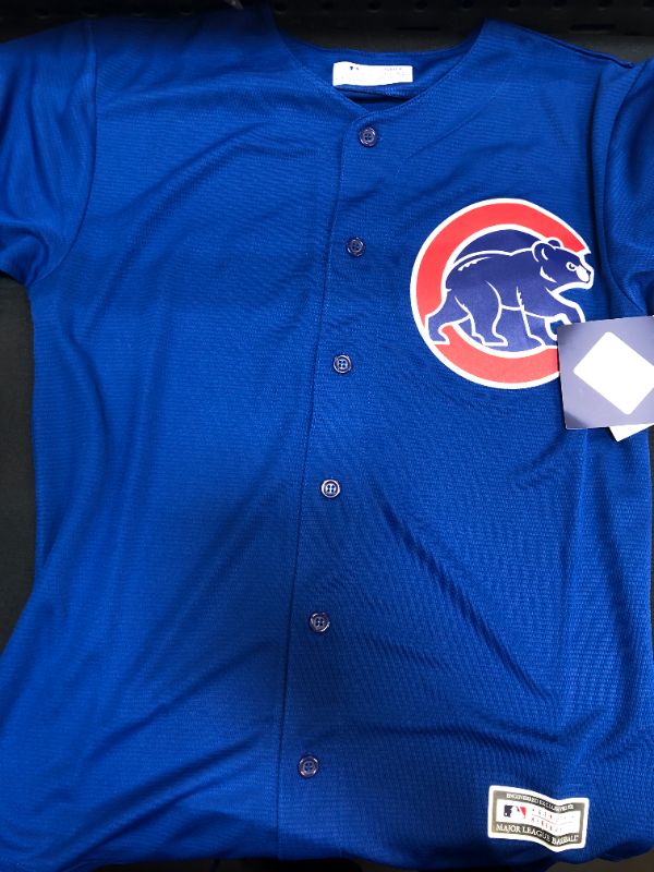 Photo 2 of Barcode for OuterStuff Anthony Rizzo Chicago Cubs MLB Boys Youth 8-20 Player Jersey
