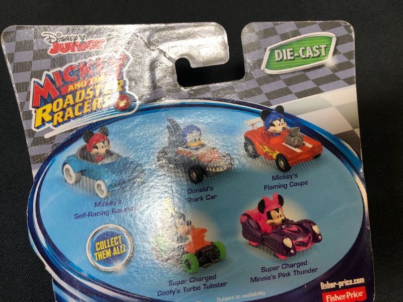 Photo 3 of Fisher-Price Disney Mickey & The Roadster Racers, Mickey's Self-Racing Roadster

