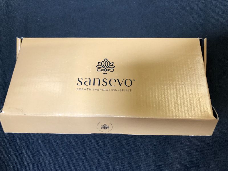 Photo 1 of SANSEVO Lavender Eye Pillow - Weighted Eye Pillows for Relaxation Sleeping Meditation Yoga Eye Pillow, Aromatherapy Heated Lavender Eye Mask, Self Care Gifts