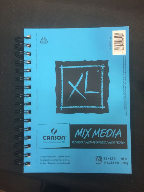 Photo 2 of Canson XL Series Mix Media Pad 5-1/2 x 8-1/2"
