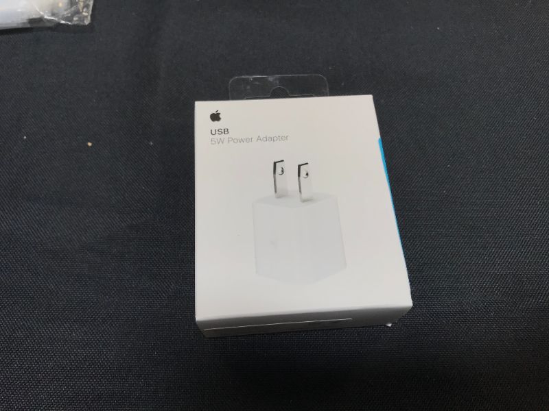 Photo 2 of Apple 5W USB Power Adapter -- Factory Sealed