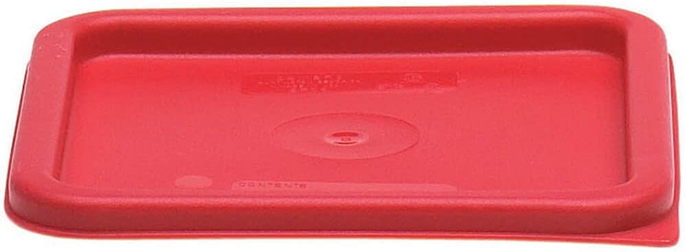 Photo 1 of Cambro Medium Polyethylene Square Lids, fits 6 and 8 qt. containers, Pack of 6