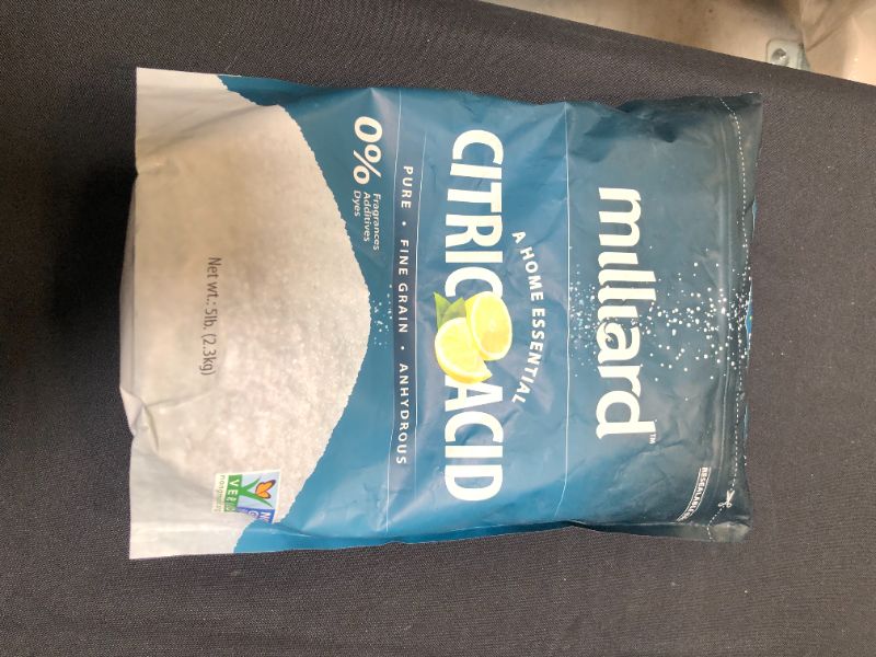 Photo 1 of Milliard Citric Acid 5 Pound - 100% Pure Food Grade Non-GMO Project Verified (5 Pound)
