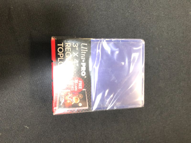 Photo 1 of 25 - Ultra Pro 3 X 4 Top Loader Card Holder for Baseball, Football, Basketball, Hockey, Golf, Single Sports Cards Top Loads - Sportcards Card Collecting Supplies

