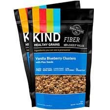 Photo 1 of Barcode for Kind Healthy Grains Clusters, Vanilla Blueberry with Flax Seeds, 11-ounce Bags 3 pack --Feb 2022