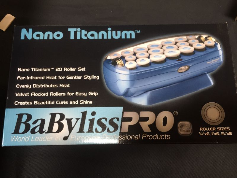 Photo 2 of BaBylissPRO Nano Titanium Roller Hairsetter

