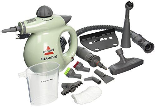 Photo 1 of BISSELL 39N7A/39N71 Steam Shot Deluxe Hard-Surface Cleaner, Light Green

