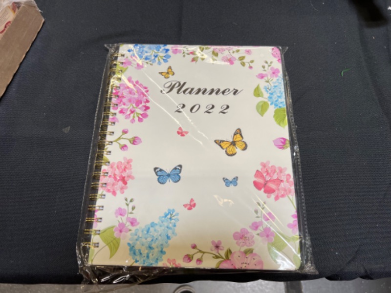 Photo 1 of Nitukany 2022 Planner - Academic Year Jan 2022 - Dec 2022, 8.5"x11" Daily Weekly Monthly Planner Yearly Agenda, Hardcover with Elastic Closure,Twin-Wire Binding,Thick Paper,Sticky Set
