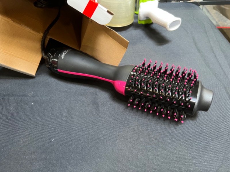 Photo 2 of REVLON One-Step Volumizer Original 1.0 Hair Dryer and Hot Air Brush, Black
