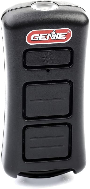 Photo 1 of Genie GL2T (Without Lanyard) Garage Door Opener Flashlight Remote, 1 Pack, Black
