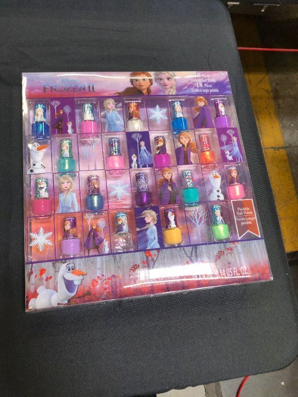 Photo 2 of Disney Frozen - Townley Girl Non-Toxic Water Based Peel-Off Nail Polish Set with Glittery and Opaque Colors