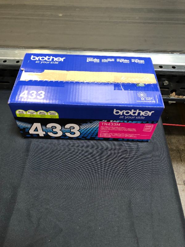 Photo 4 of Brother International TN433M Magenta Aftermarket Toner Mfcl8610Cdw L8900Cdw
