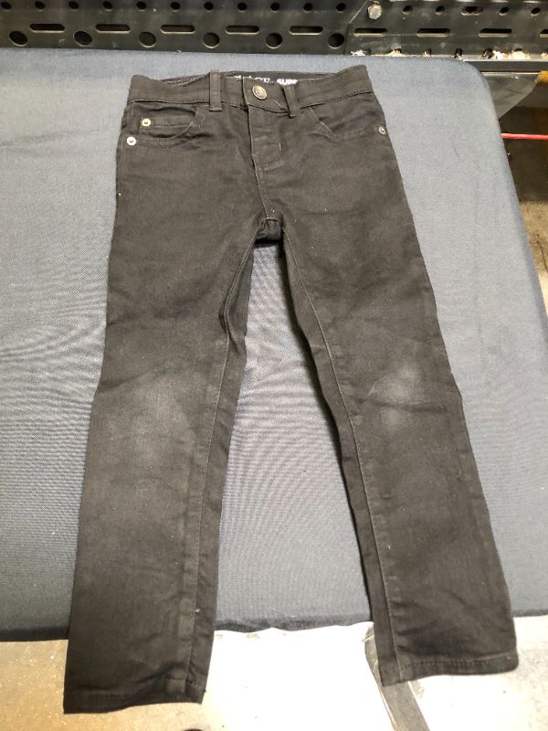 Photo 1 of BLACK SUPER SKINNY JEANS-SZIE 4-ITEM IS DIRTY-