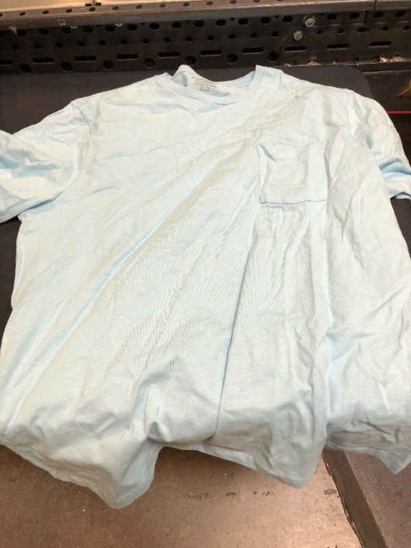 Photo 2 of AMAZON ESSENTIAL SHORT SLEEVE REGULAR LARGE SHIRTS-ITEM IS DIRTY-