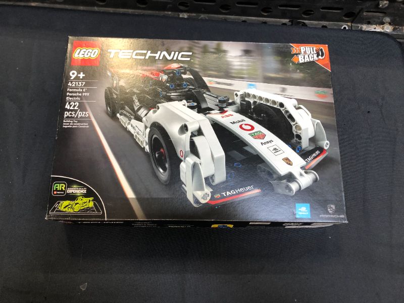 Photo 2 of LEGO Technic Porsche 99X Formula E Electric Car Building Set
