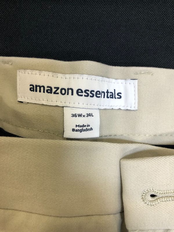 Photo 1 of AMAZON ESSENTIALS PANTS-36Wx34L-