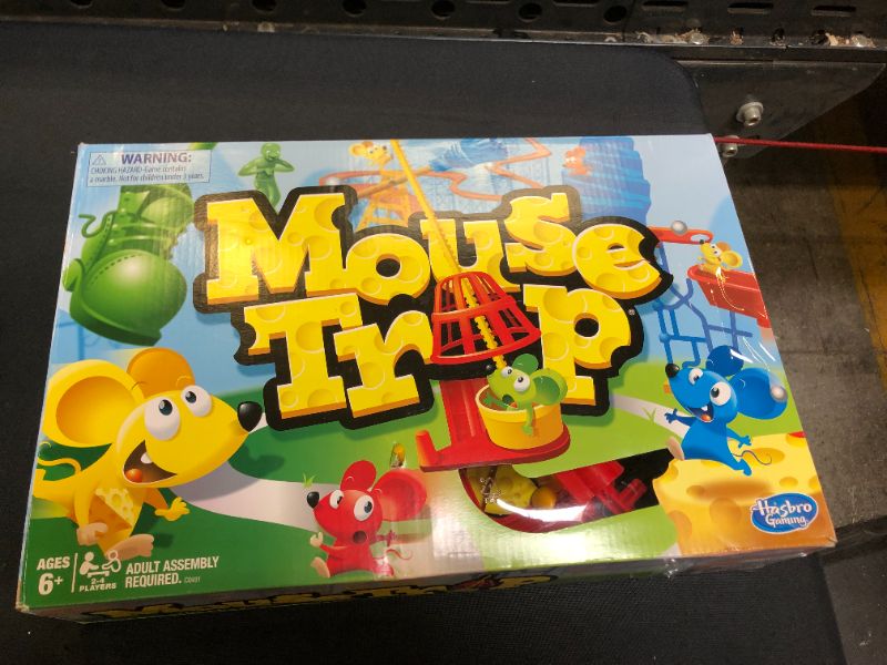 Photo 3 of Mouse Trap Board Game for Kids Ages 6 and Up, Classic Kids Game
