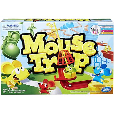 Photo 1 of Mouse Trap Board Game for Kids Ages 6 and Up, Classic Kids Game
