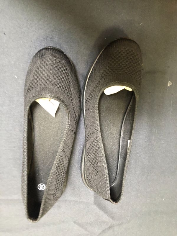 Photo 1 of BLACK SLIPPER SANDALS-SIZE 10-