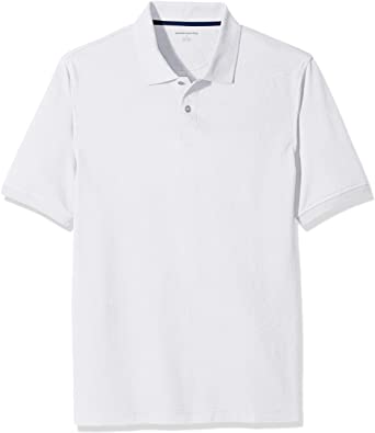 Photo 1 of Amazon Essentials Men's Standard Regular-fit Cotton Pique Polo Shirt---ITEM IS DIRTY---XXL---
