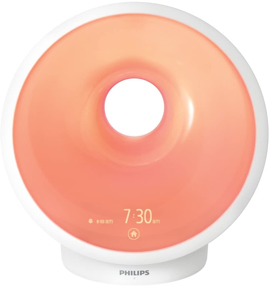 Photo 1 of Philips SmartSleep Sleep and Wake-Up Light, Simulated Sunrise and Sunset, Multiple Lights and Sounds, RelaxBreathe to Sleep, HF3650/60
